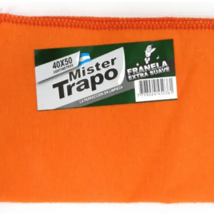 Franela Naranja Super liviana 40x50